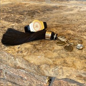 Chico’s Analog Watch & Keychain